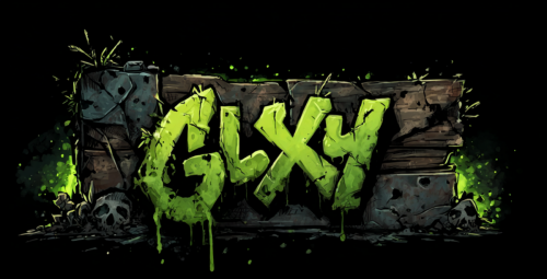 koko5198 GLXY large horror-themed logo sticker bold custom ty 96cfbf87-dfee-42c9-a72a-0e03562485d0 0